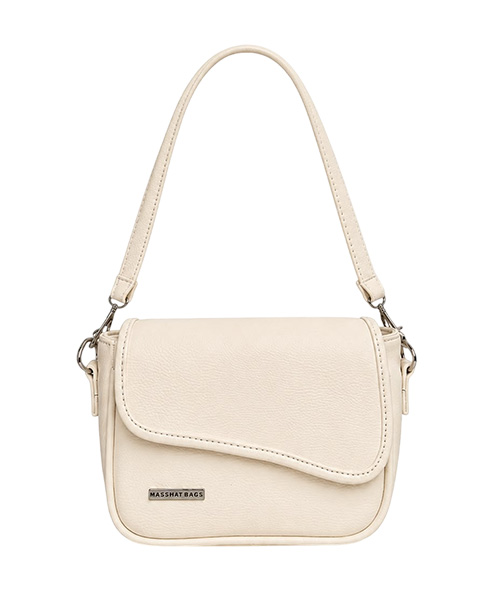 Cartera Mia color marfil