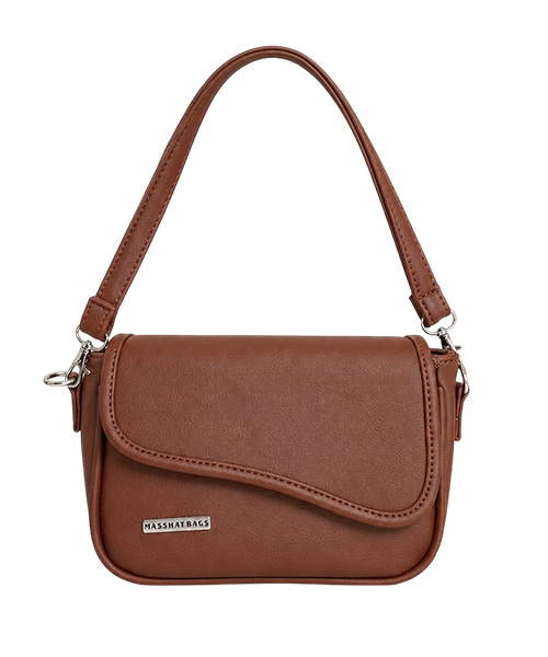 Cartera Mia color moca
