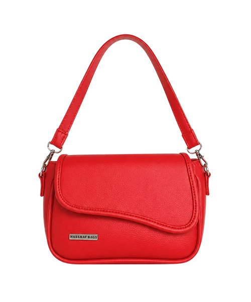 Cartera Mia color rojo