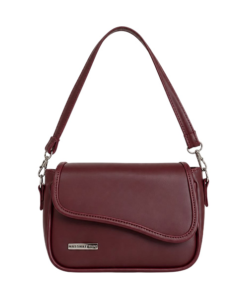 Cartera Mia color vino tinto